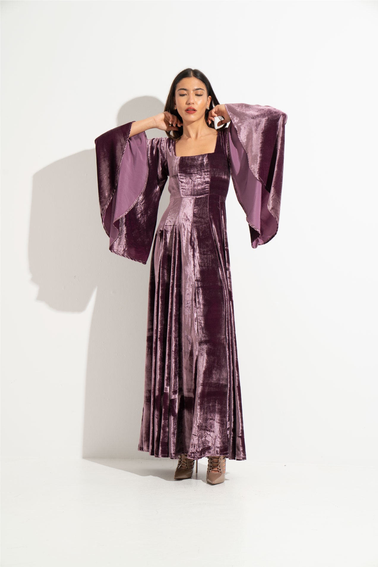 Velvet dress A21