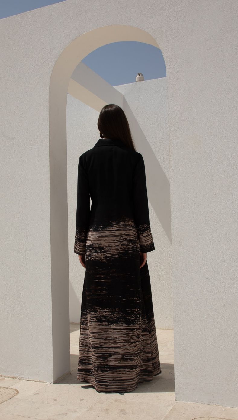 Earthen Elegance Abaya