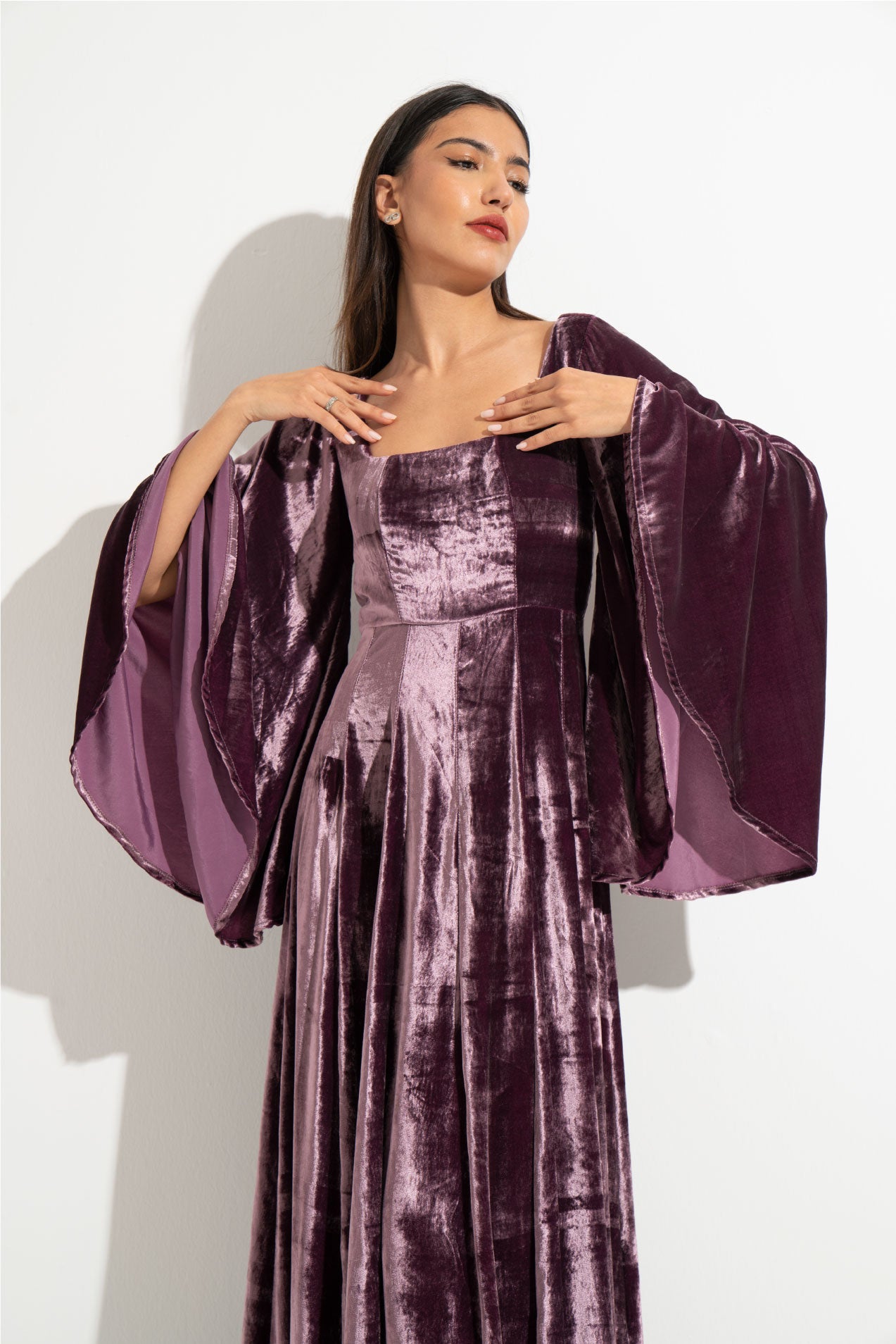 Velvet dress A21