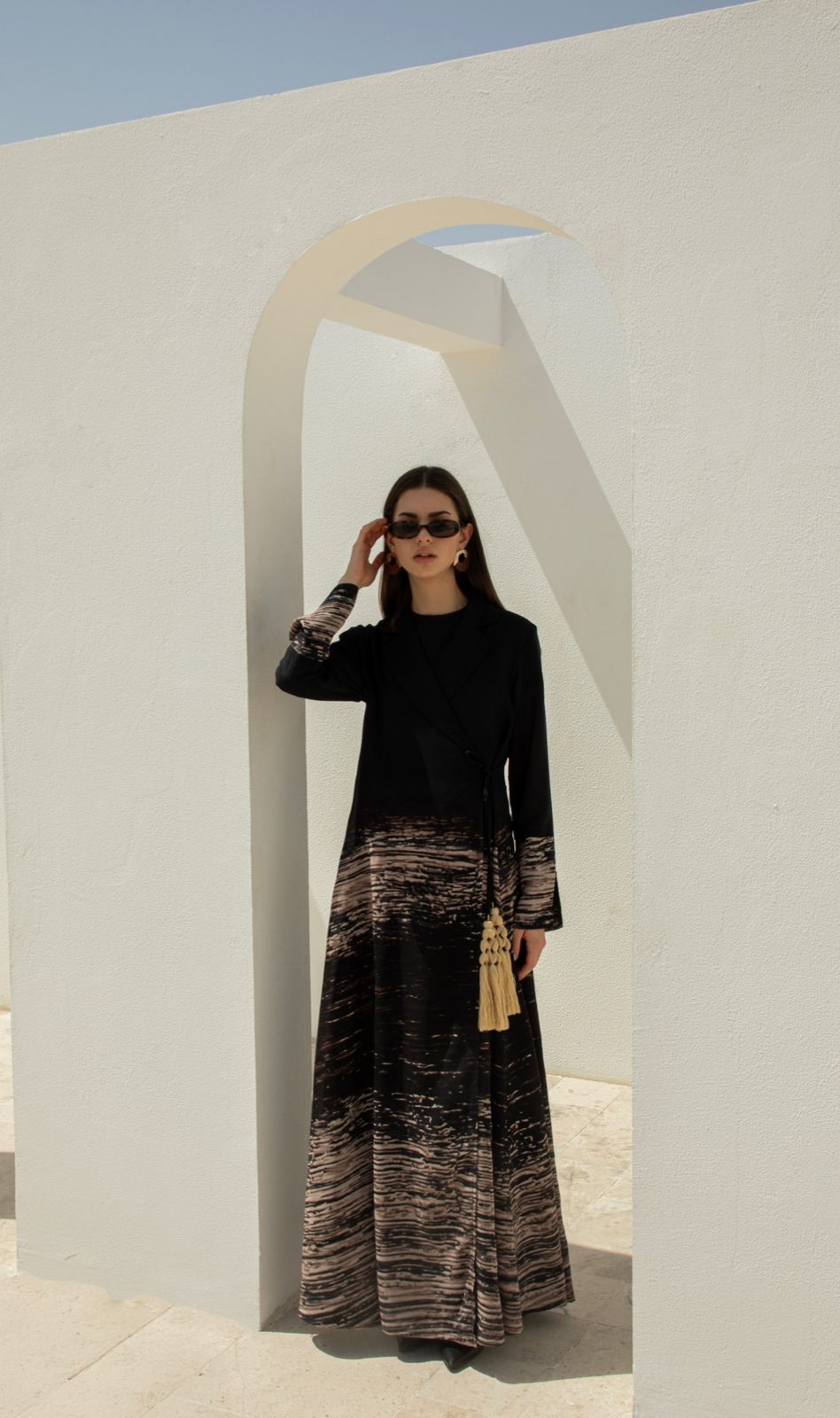 Earthen Elegance Abaya