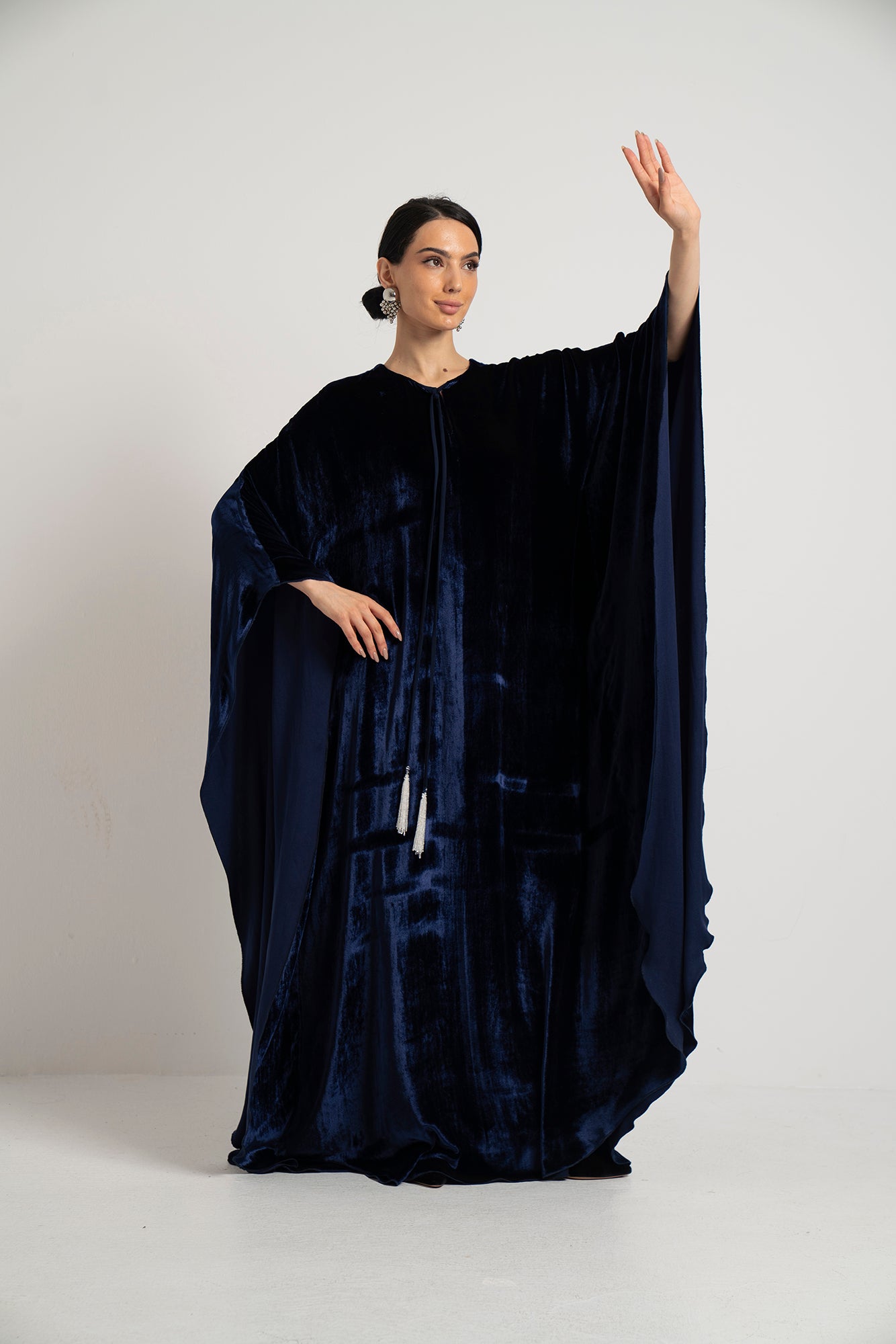 Midnight Velvet Flow Dress