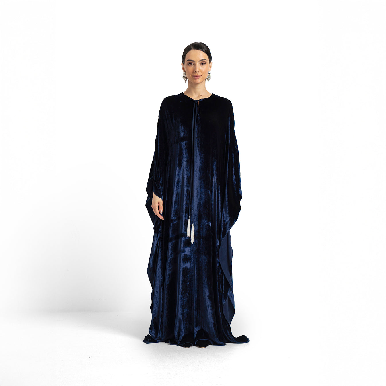 Midnight Velvet Flow Dress