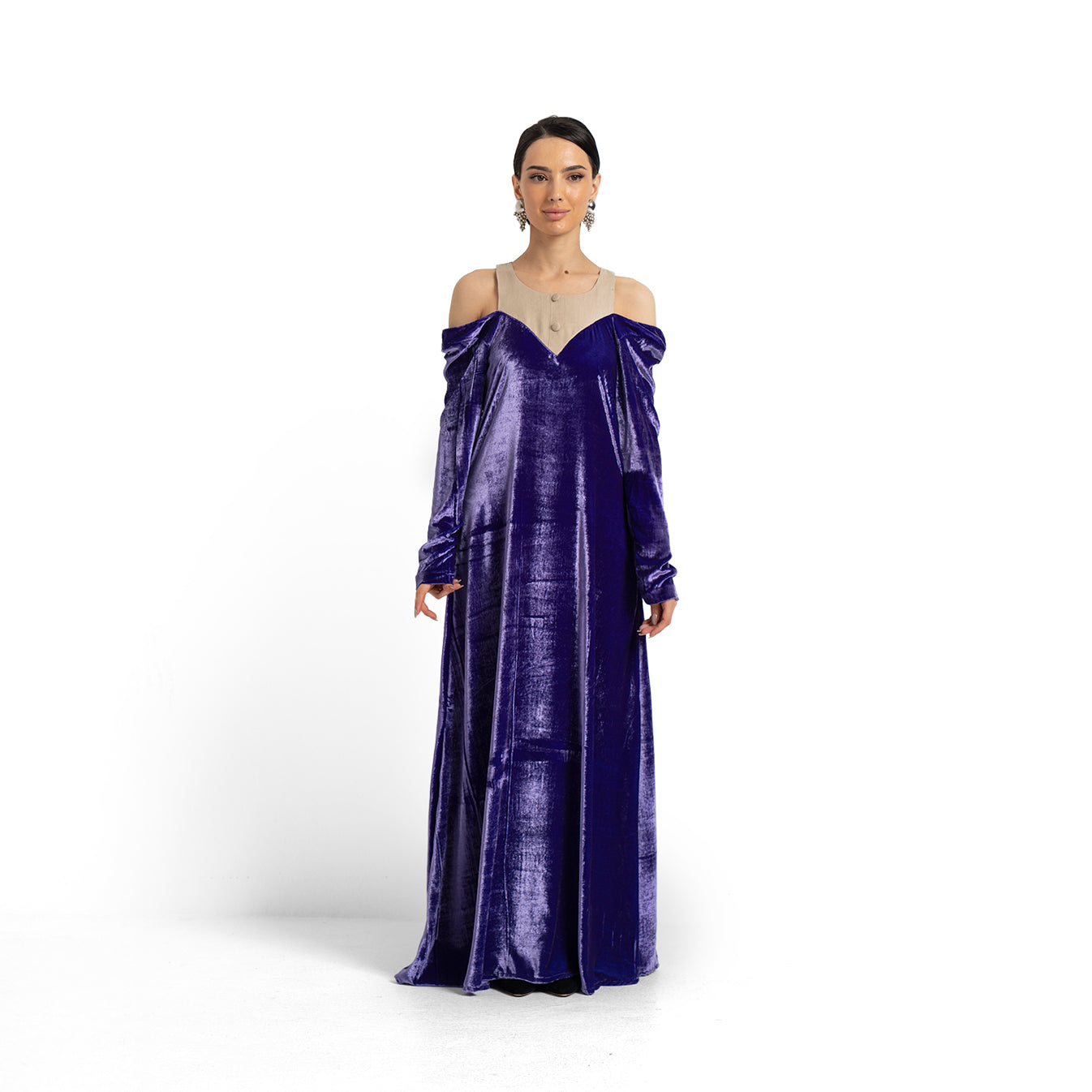 Velvet Elegance Gown