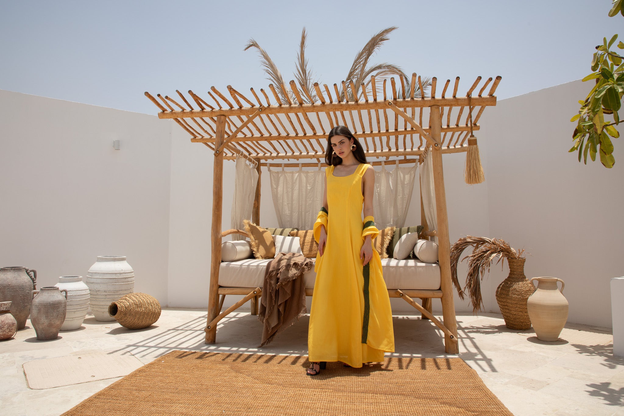 Sun Aura Maxi Dress