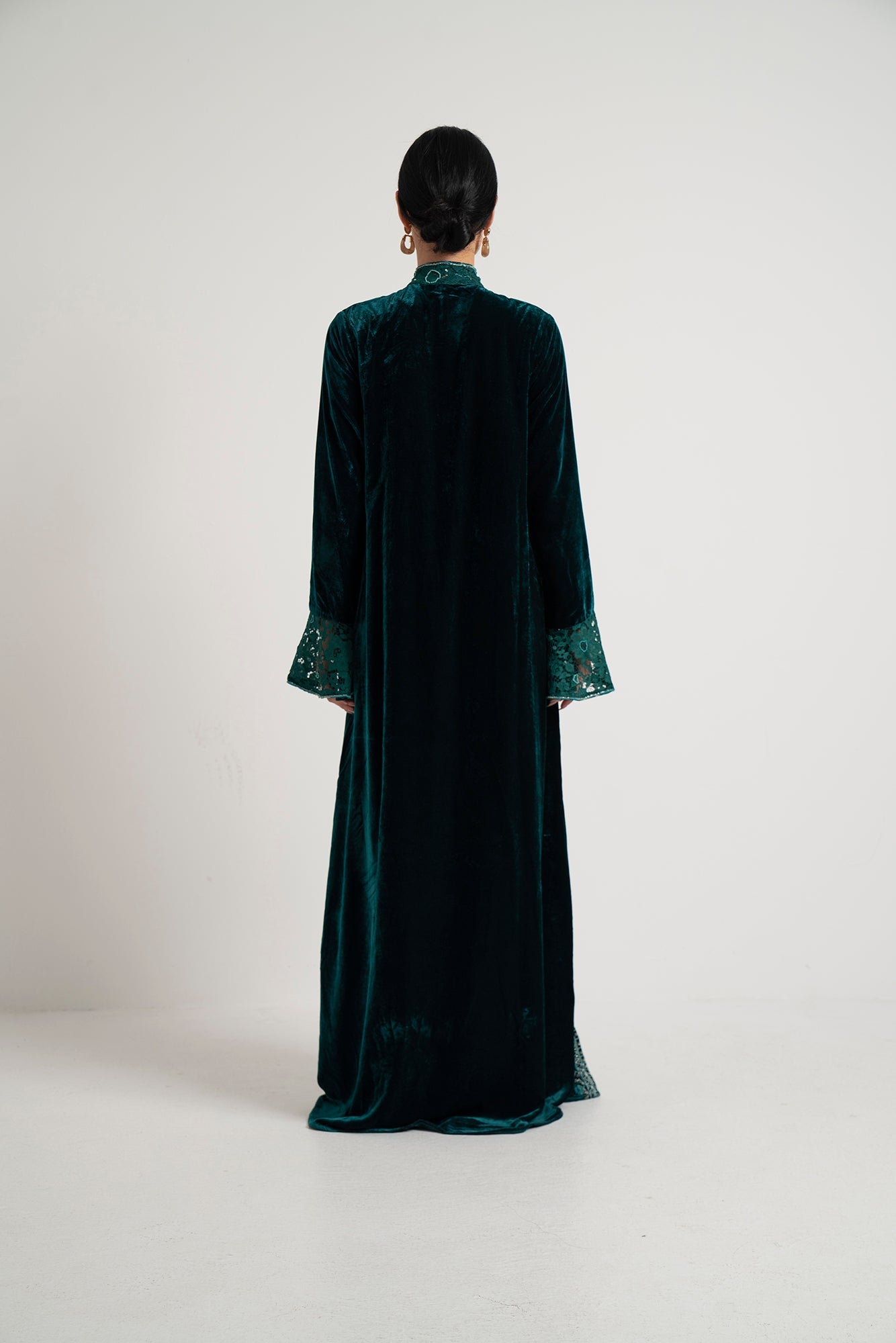 The Vintage Rose Velvet Dress