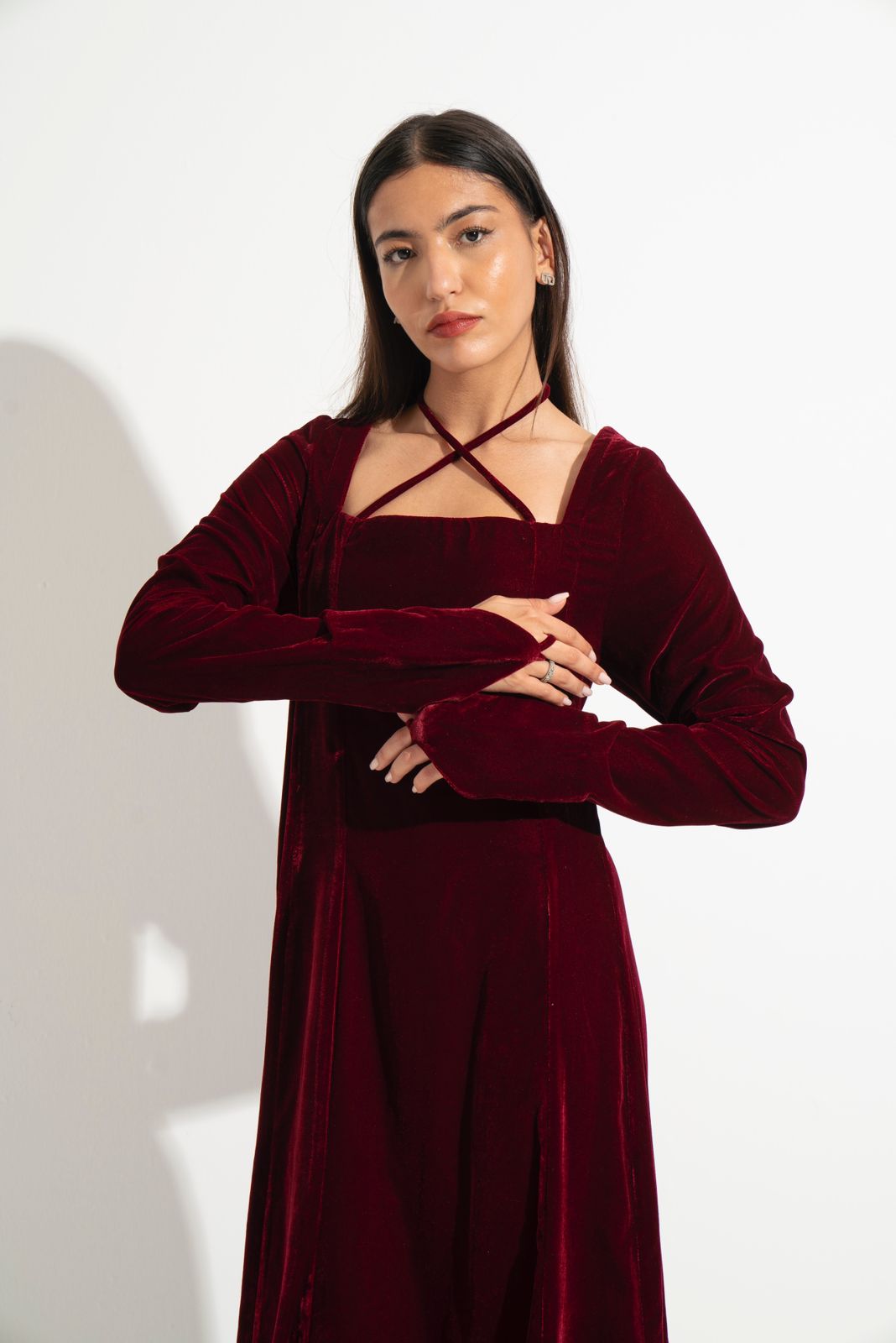 Velvet Dress A28