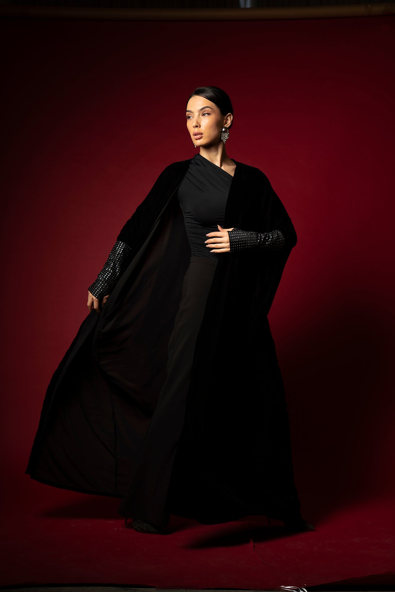 Black Elegant Abaya