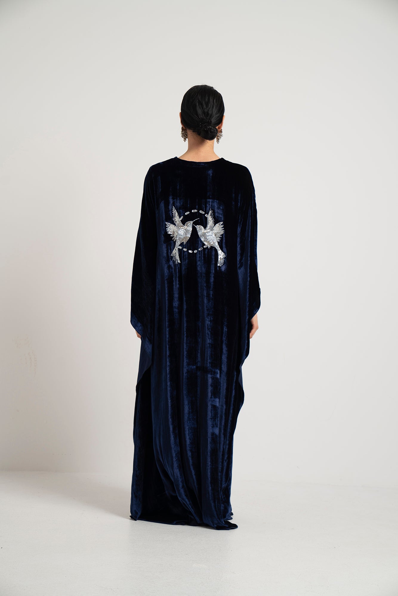 Midnight Velvet Flow Dress
