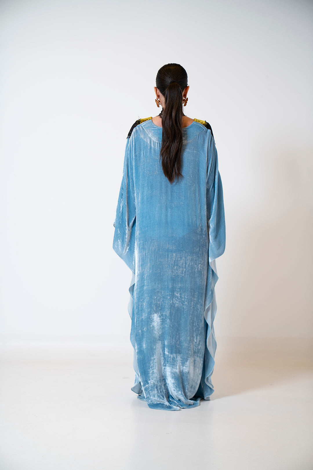 Celeste Lace Velvet Dress