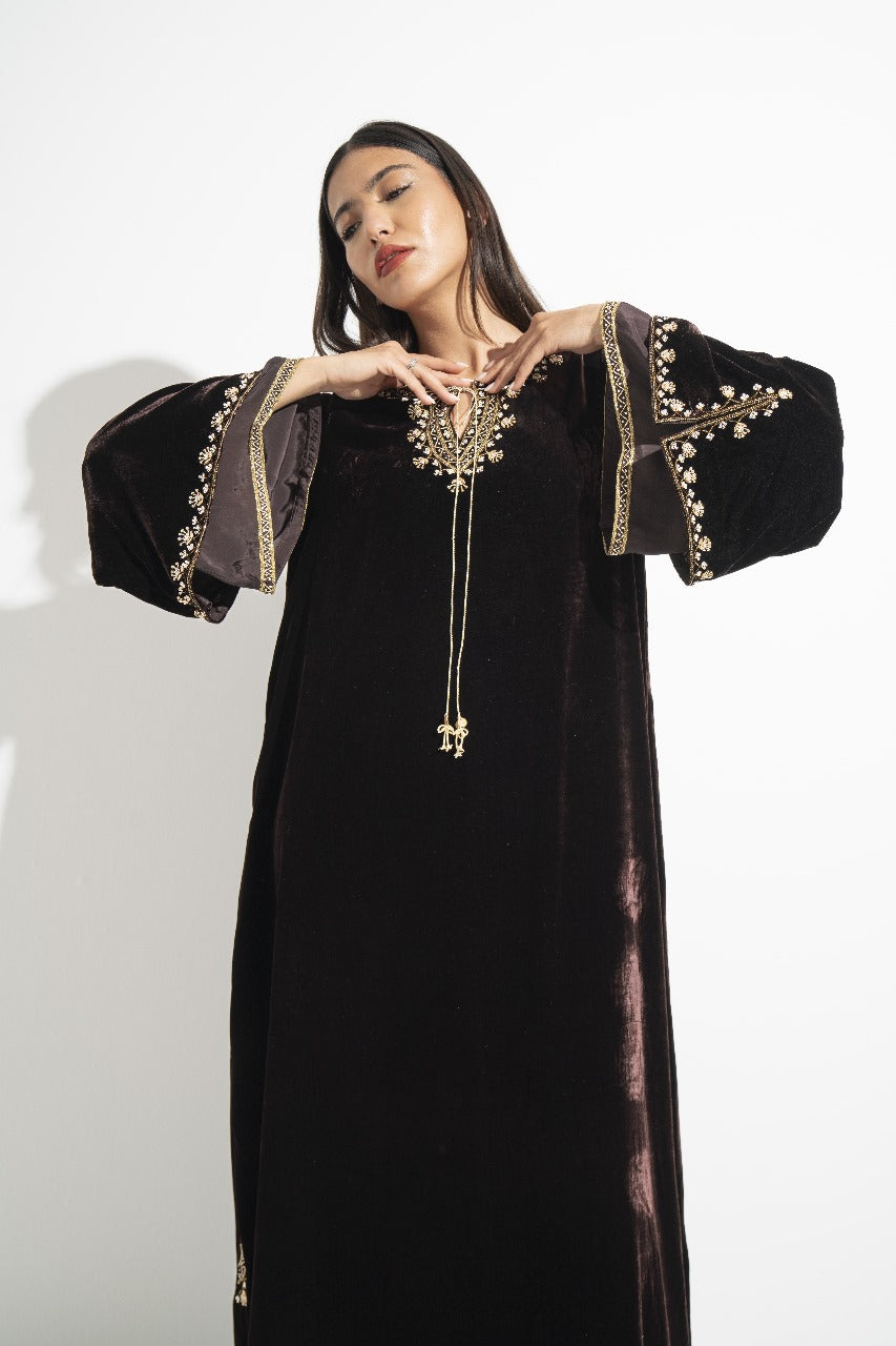 Velvet Dress A27