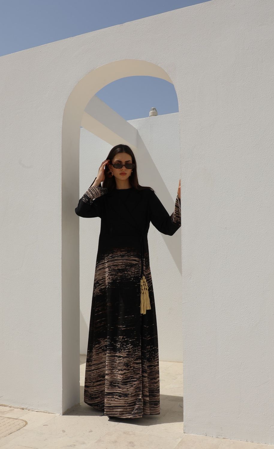 Earthen Elegance Abaya